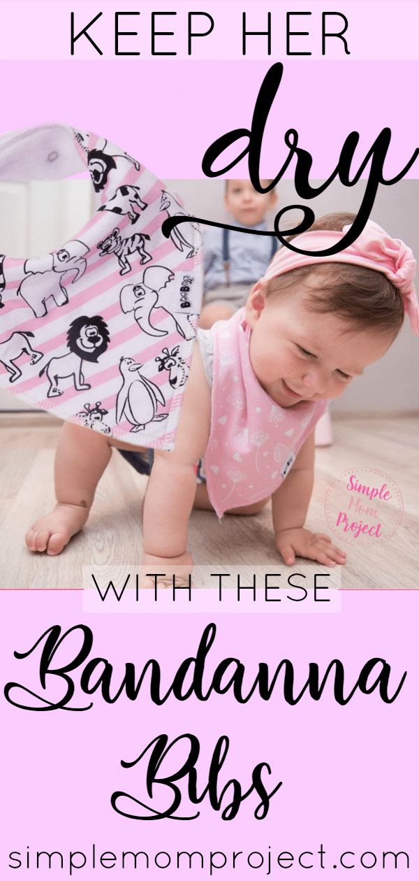 For the DIY mom w/ no time - Keep your baby girl dry from drool and clean from mess with these cute, 100% cotton bandanna bibs. Comes in 8 different adorable patterns! | These make an excellent baby shower gift!