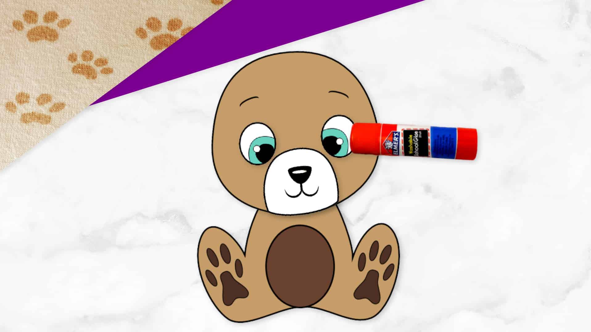 Free Printable puppy Dog Craft for Kids, Preschoolers, Toddlers and kindergartners