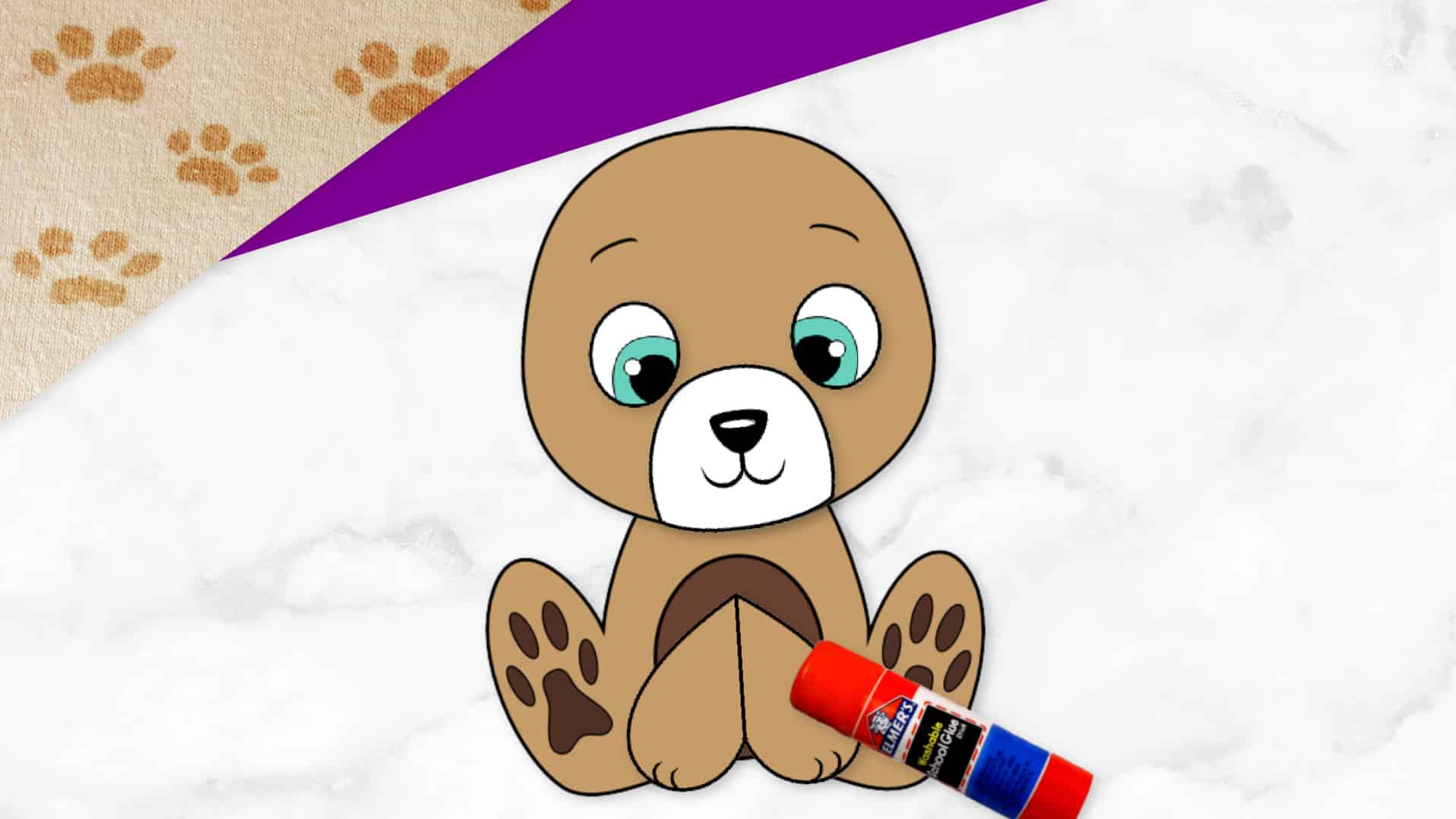 Free Printable puppy Dog Craft for Kids, Preschoolers, Toddlers and kindergartners