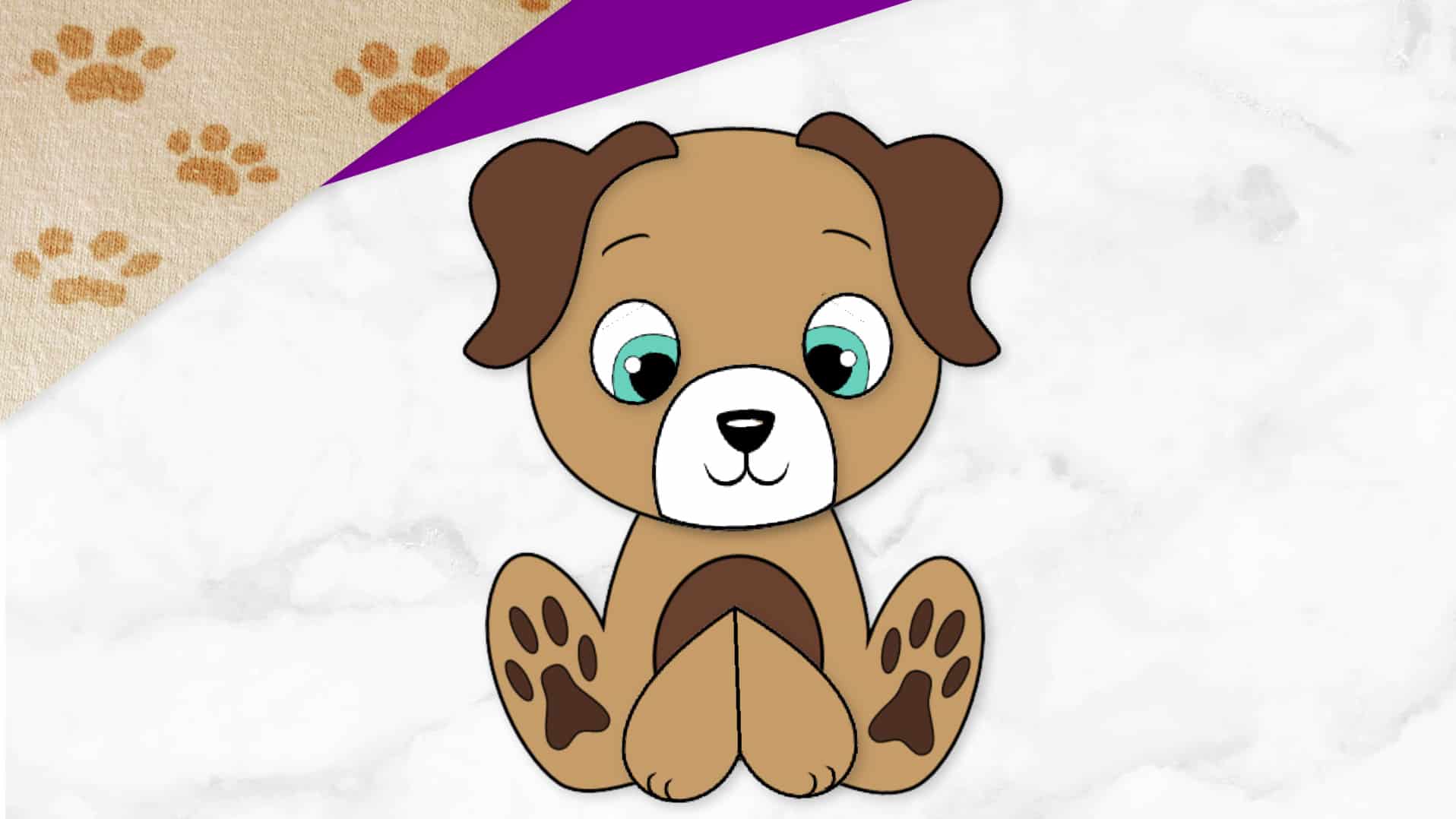 Free Printable puppy Dog Craft for Kids, Preschoolers, Toddlers and kindergartners
