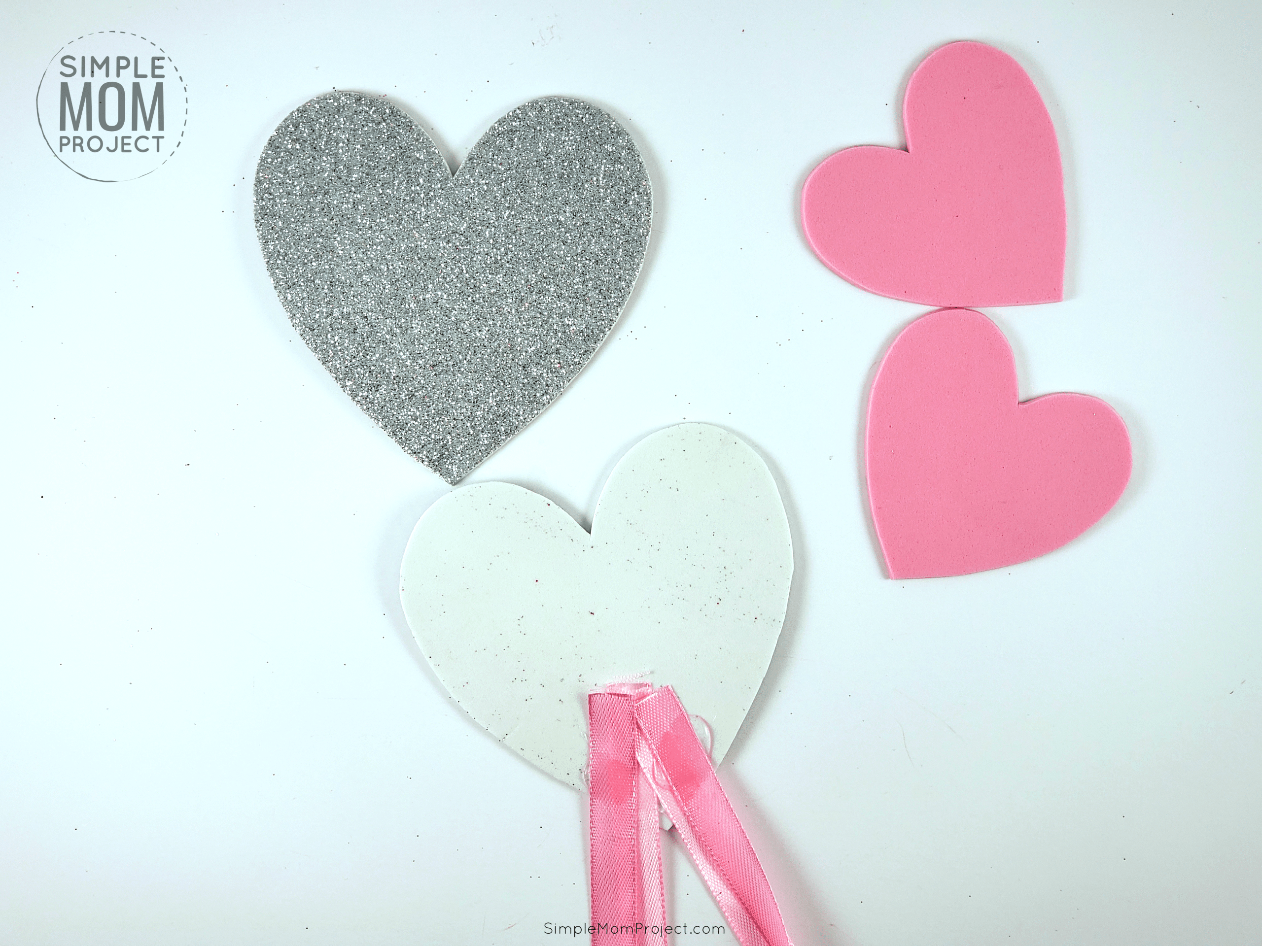 DIY Princess Heart Wand Step 2