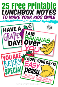 FREE Printable Lunchbox notes for kids with cute sayings (1)