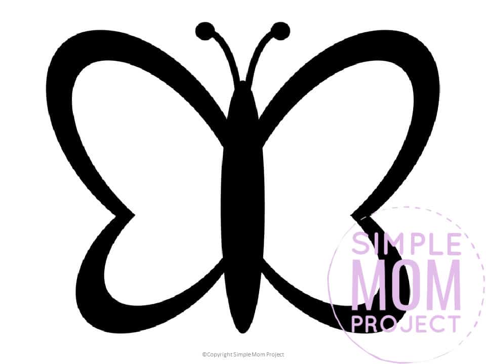Free printable butterfly templates for preschoolers toddlers butterfly crafts
