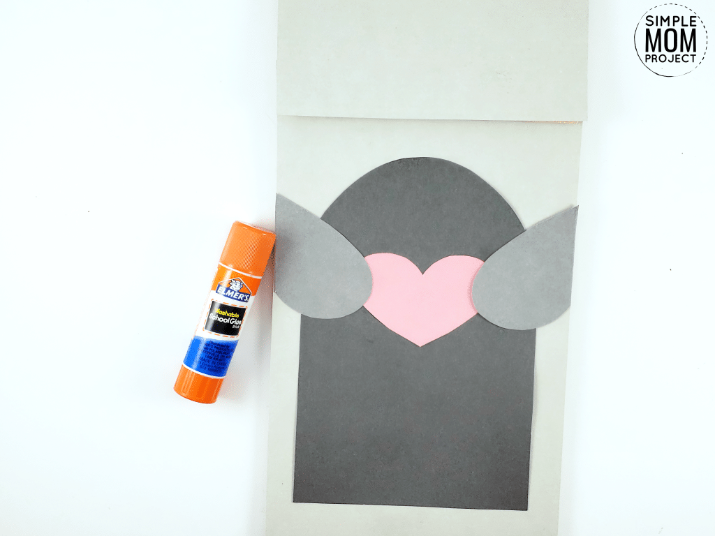 Paper Bag Elephant Craft for Preschoolers, Kids and toddlers free template