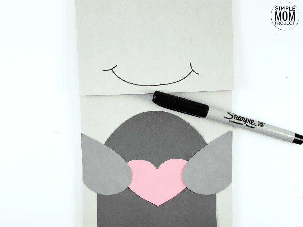 Paper Bag Elephant Craft for Preschoolers, Kids and toddlers free template