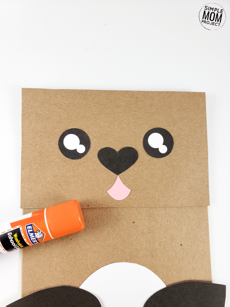 Puppy Dog Paper Bag Craft for Kids and Toddlers