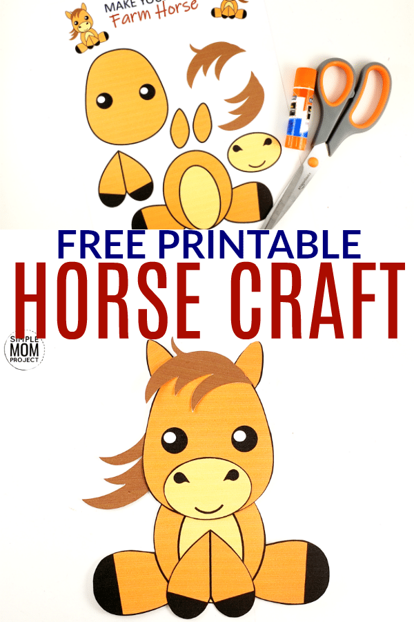 orse Craft for kids, preschoolers and toddlers Pin 4