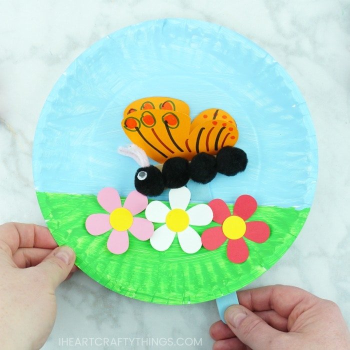 Fun and adorable spring and summer butterfly crafts for kids, preschoolers and toddlers