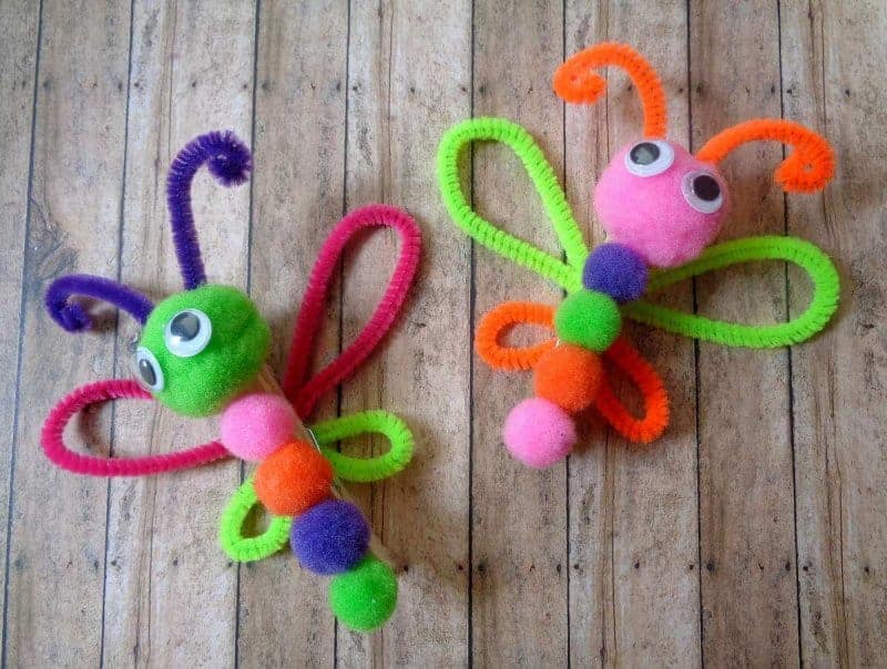 Fun and adorable spring and summer butterfly crafts for kids, preschoolers and toddlers