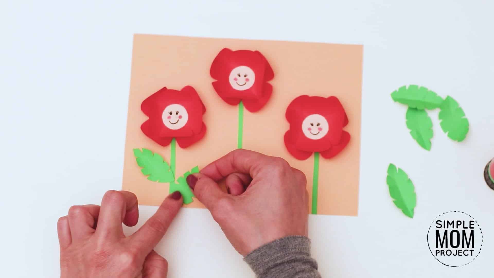 Easy DiY Remembrane Poppy craft for kids, preschoolers and toddlers