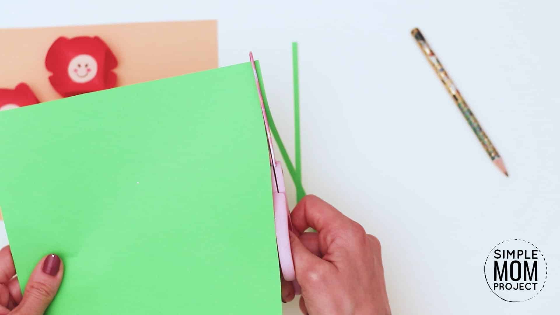 Easy DiY Remembrane Poppy craft for kids, preschoolers and toddlers