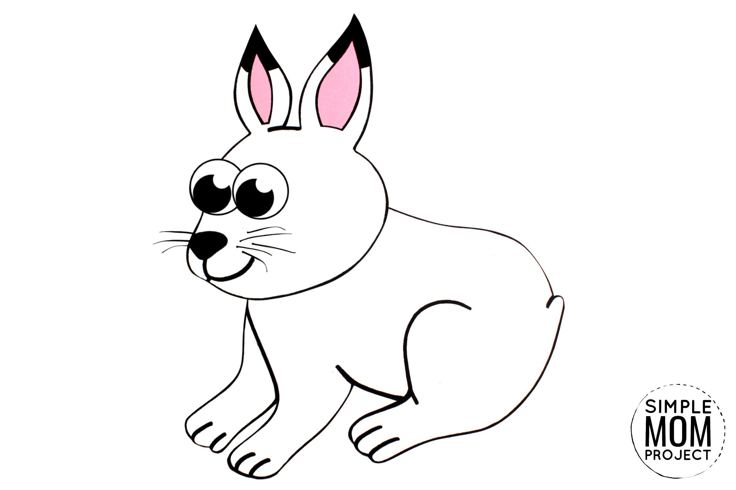 Free Printable Arctic Animal Hare Craft for Kids Preschoolers and Toddlers