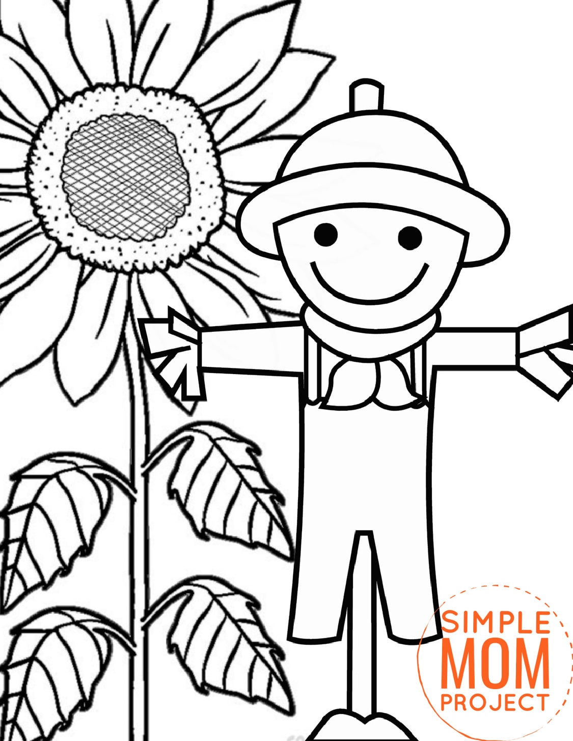 Free Printable Fall and autumn Coloring Pages for Kids preschoolers toddlers