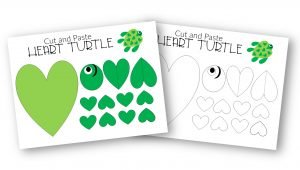 FREE and Easy Printable Diy Turtle Craft for Preschool, toddler, kindergarten