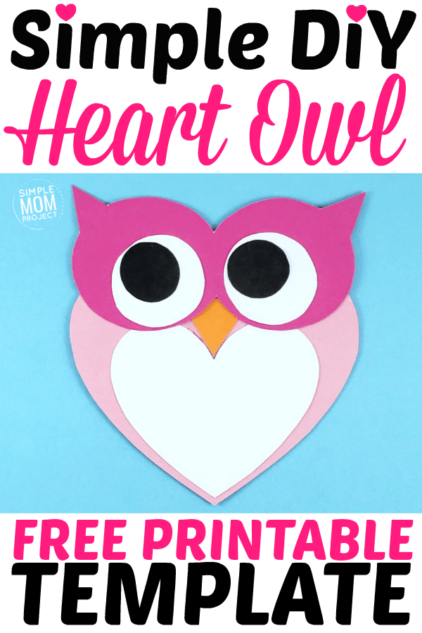 Are you looking for a free printable Heart Owl Craft for your kids to make? Here’s a simple cute & paste Owl craft that’s ideal as a card for special occasions or a homeschooling art project. With easy to follow step by step instructions, your kids can learn the Letter O or decorate the wall with a cute Heart Owl craft. Click here to get your Heart Owl Craft today - your toddlers, preschoolers & kindergartners will love it! #owlcrafts #heartowlcrafts