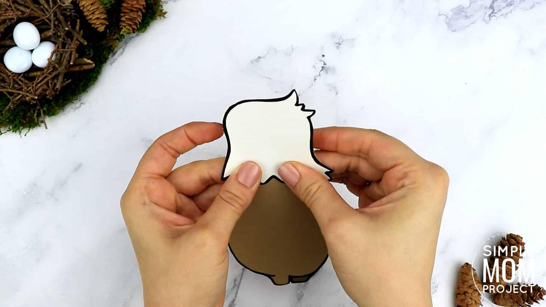 Free Printable Eagle Craft for Kids, preschoolers toddlers and kindergartners