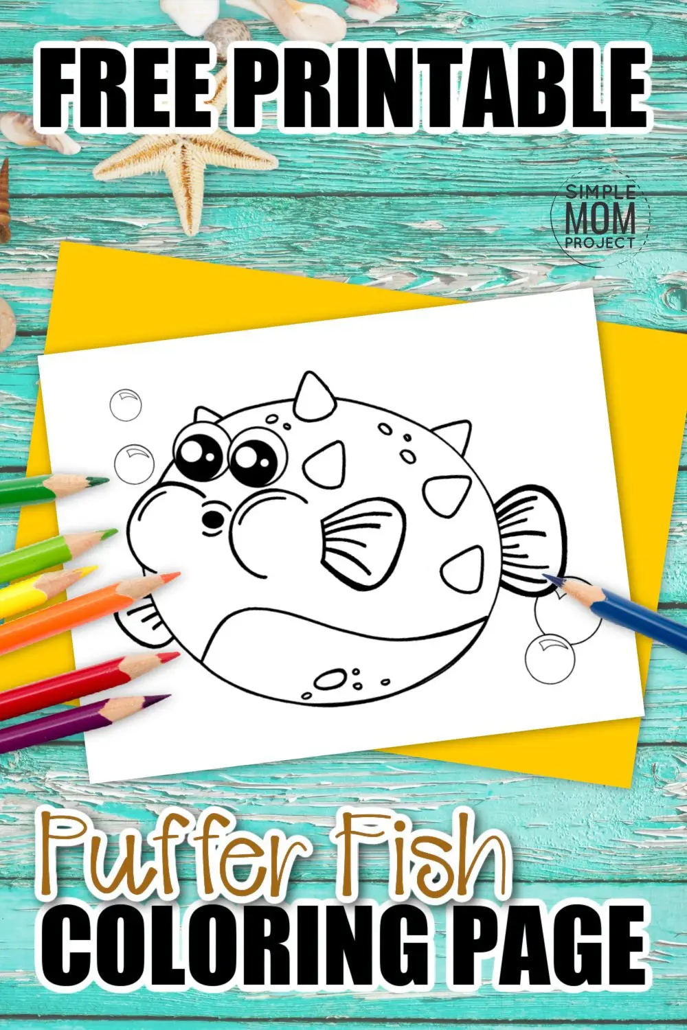 Here’s a fun way to learn about the colorful animals in our oceans - this free printable Puffer Fish Coloring page has long been a favorite in our house so I’m sure your kids will love it too! Use the simple Puffer Fish template to create your own sea theme crafts and decorate them with your favorite watercolors! This Puffer Fish Coloring page will brighten any bedroom wall so grab your free printable Puffer Fish coloring page template & enjoy the beauty of all Ocean animals
