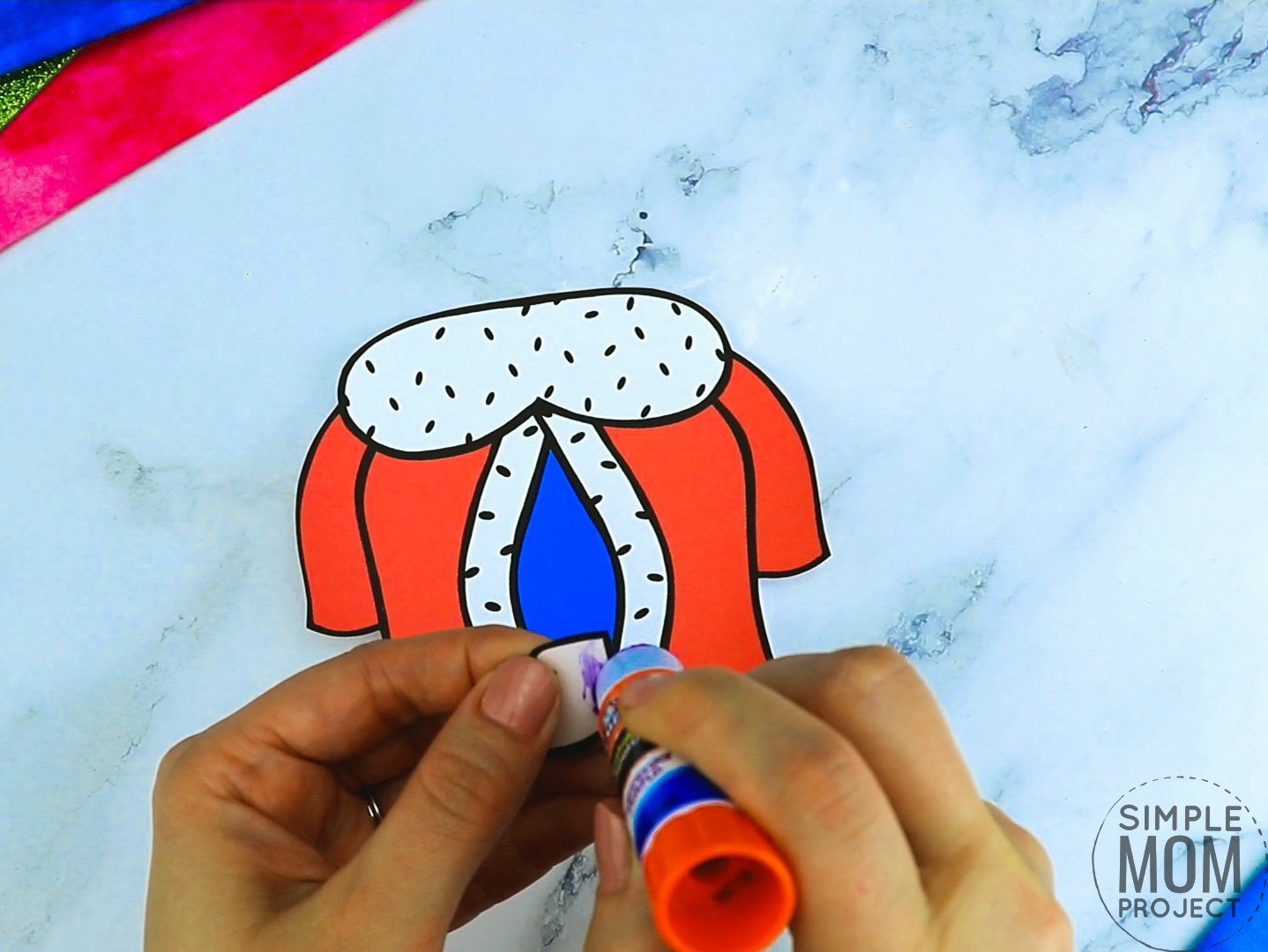 Free printable royal king coloring page template for kids, preschoolers and kindergartners