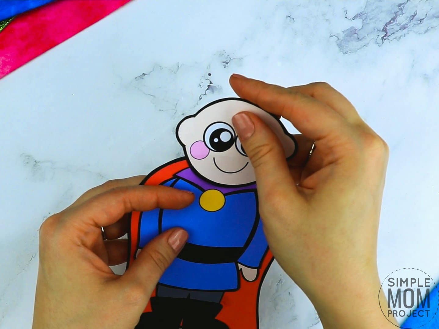 Free printable royal prince page template for kids, preschoolers and kindergartners