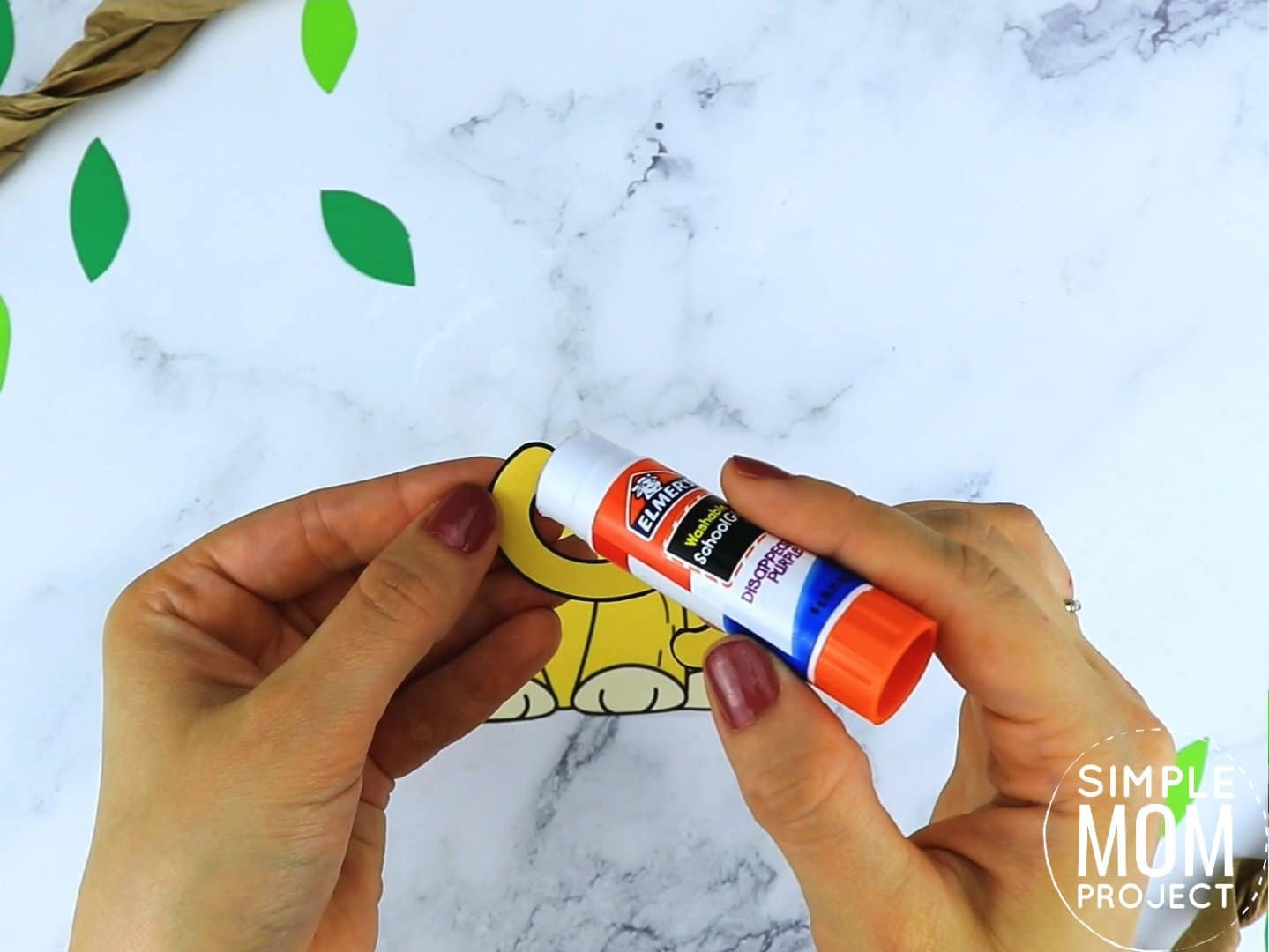 Free Printable Lion Craft for preschoolers, toddlers and kindergartners