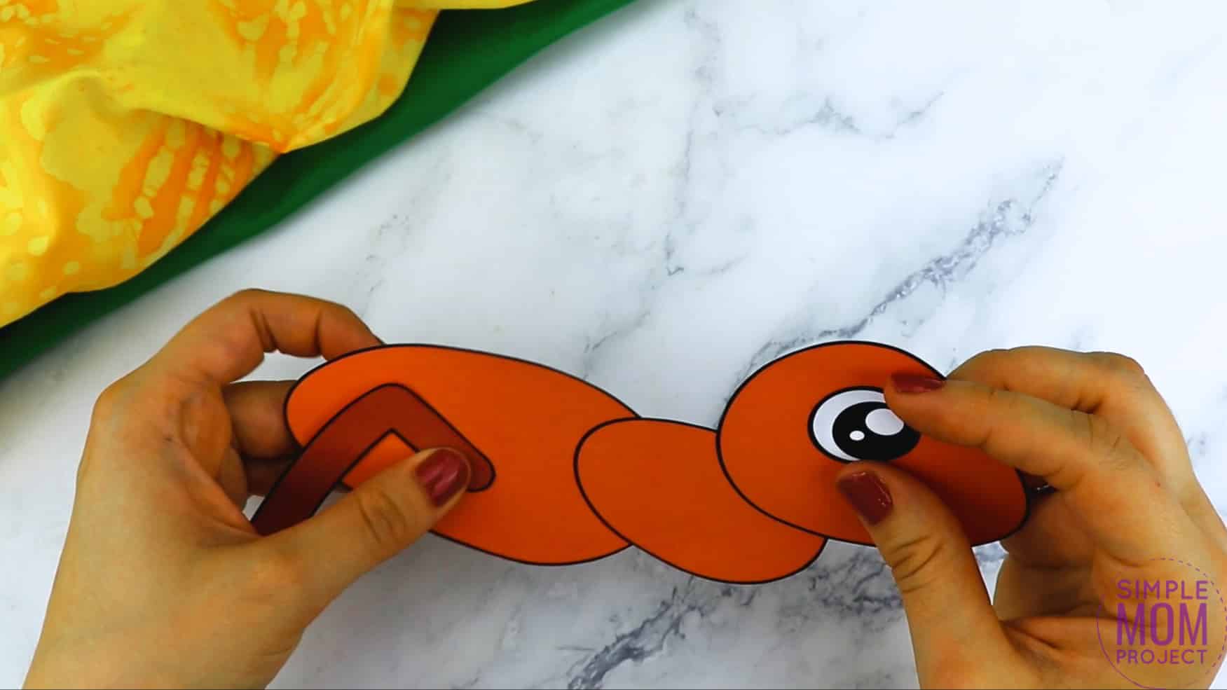 Free Printable Ant Craft for Kids, preschoolers and toddlers