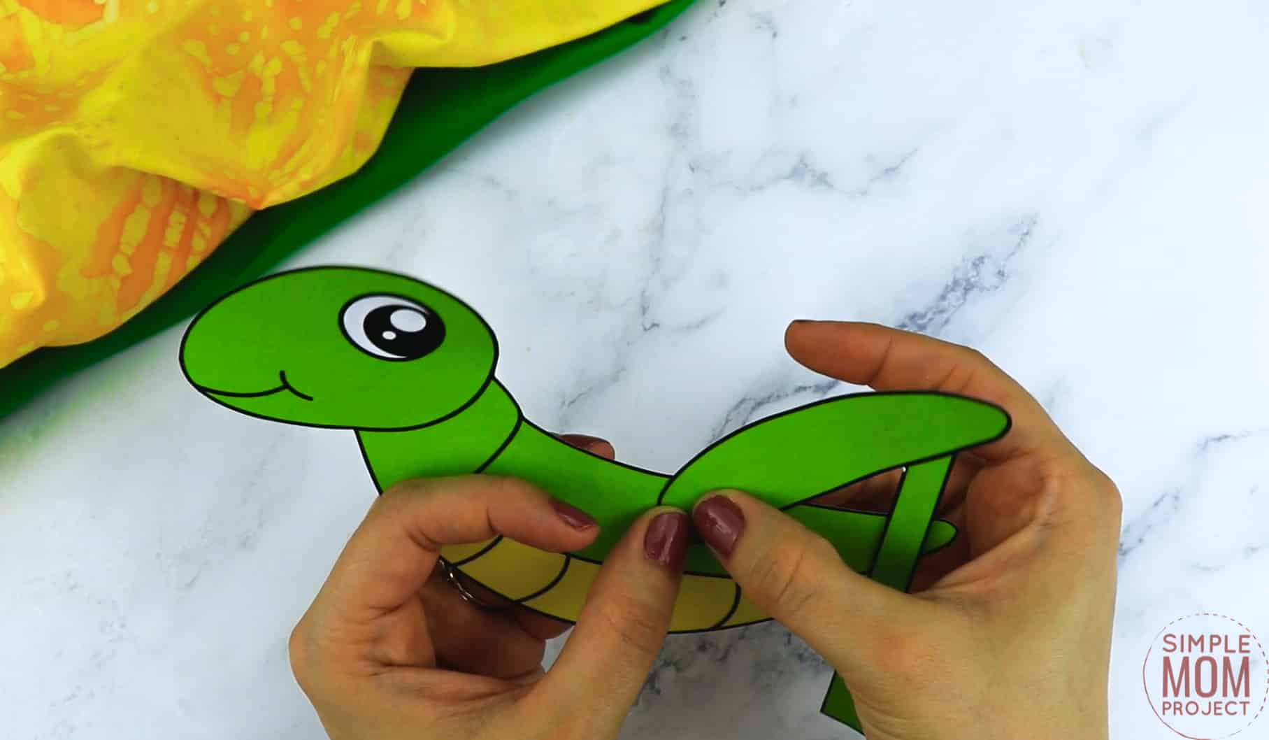 Free Printable Grasshopper Craft for Kids, preschoolers and toddlers