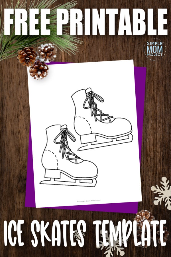 Are you having an ice skating party? Why not use these free printable ice skate templates as fun invitations? You can also think up fun craft ideas to do with the kids at the party with these ice skate printable templates. You can even turn this ice skate template into a writing prompt activity with your kindergarten class. Click to download your free printable ice skate template today!