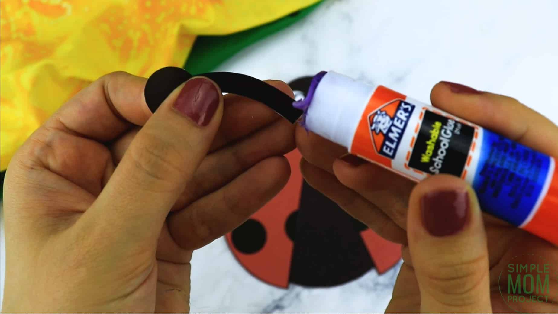 Free Printable Ladybug Craft for Kids, preschoolers and toddlers