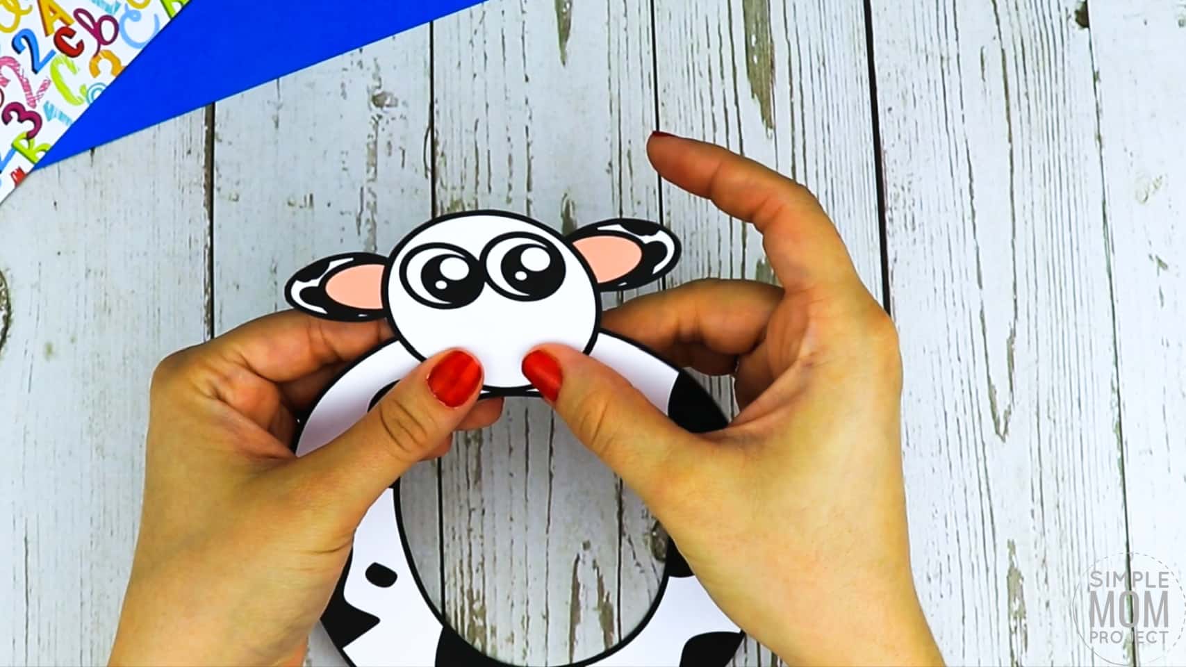 C is for Cow Free Printable Craft Cow Letter C Craft for Kids, preschoolers, toddlers and kindergartners