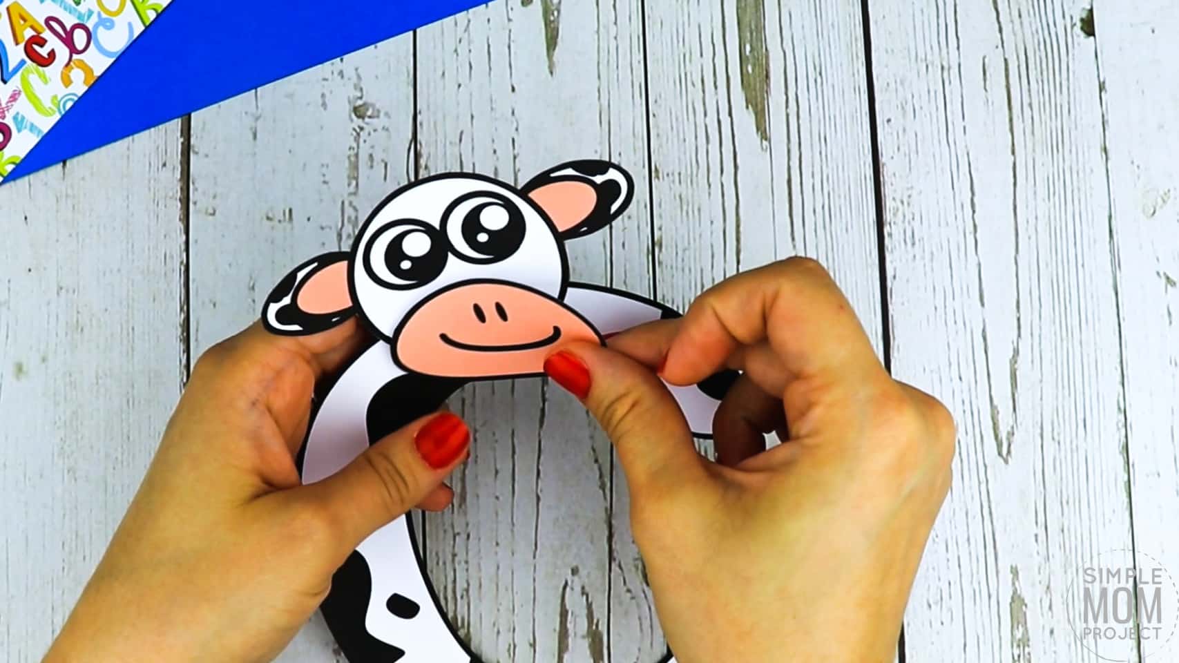 C is for Cow Free Printable Craft Cow Letter C Craft for Kids, preschoolers, toddlers and kindergartners