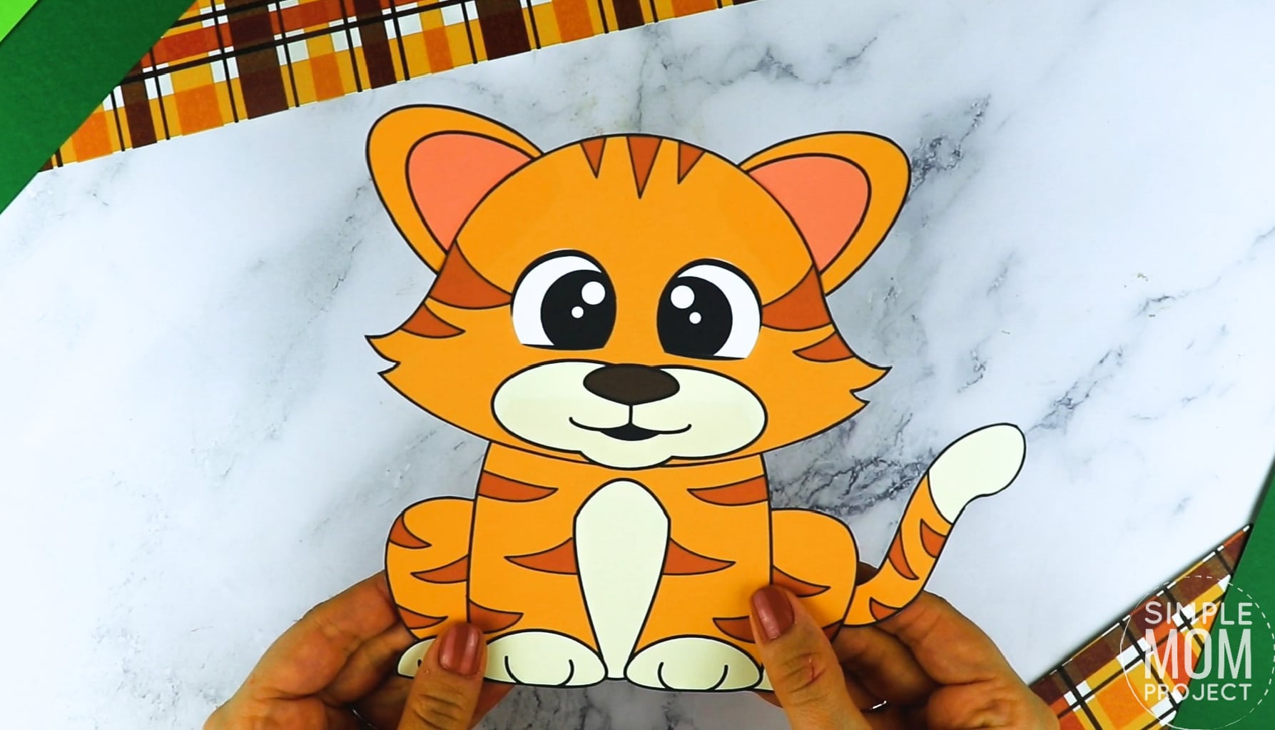 Free Printable Farm Cat Craft and Kitty Craft Kids Preschoolers toddlers