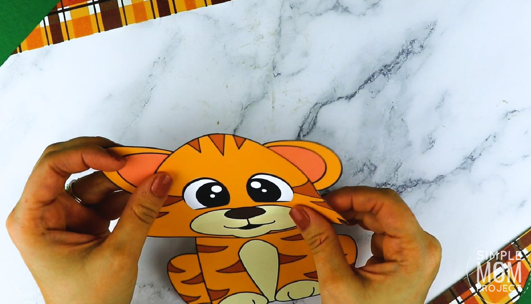 Free Printable Farm Cat Craft and Kitty Craft Kids Preschoolers toddlers