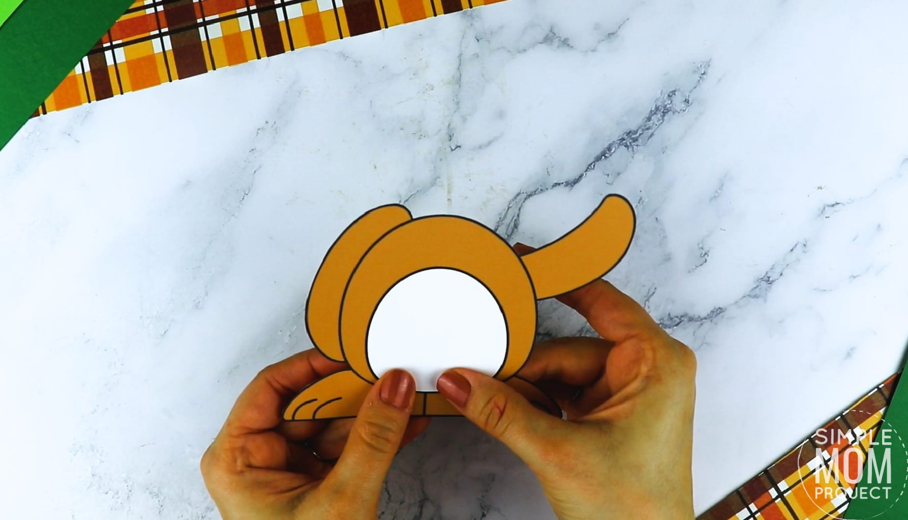Free Printable Farm Rabbit Craft Bunny Craft for Kids Preschoolers toddlers
