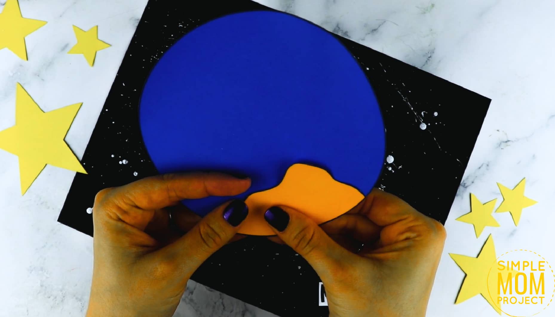 Printable Planet Mercury Craft for Preschoolers, Toddlers and Kindergartners 14