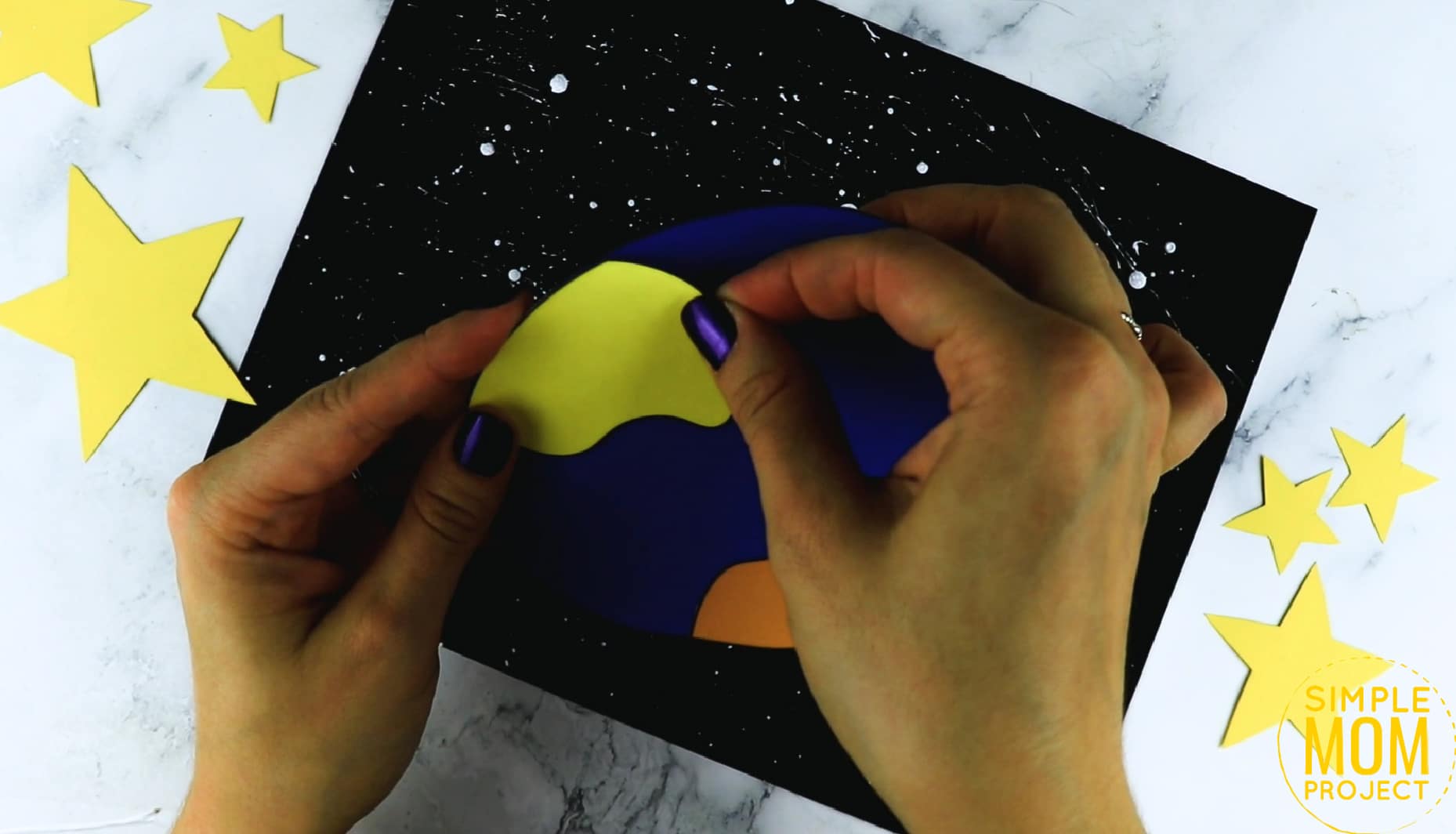 Printable Planet Mercury Craft for Preschoolers, Toddlers and Kindergartners 14