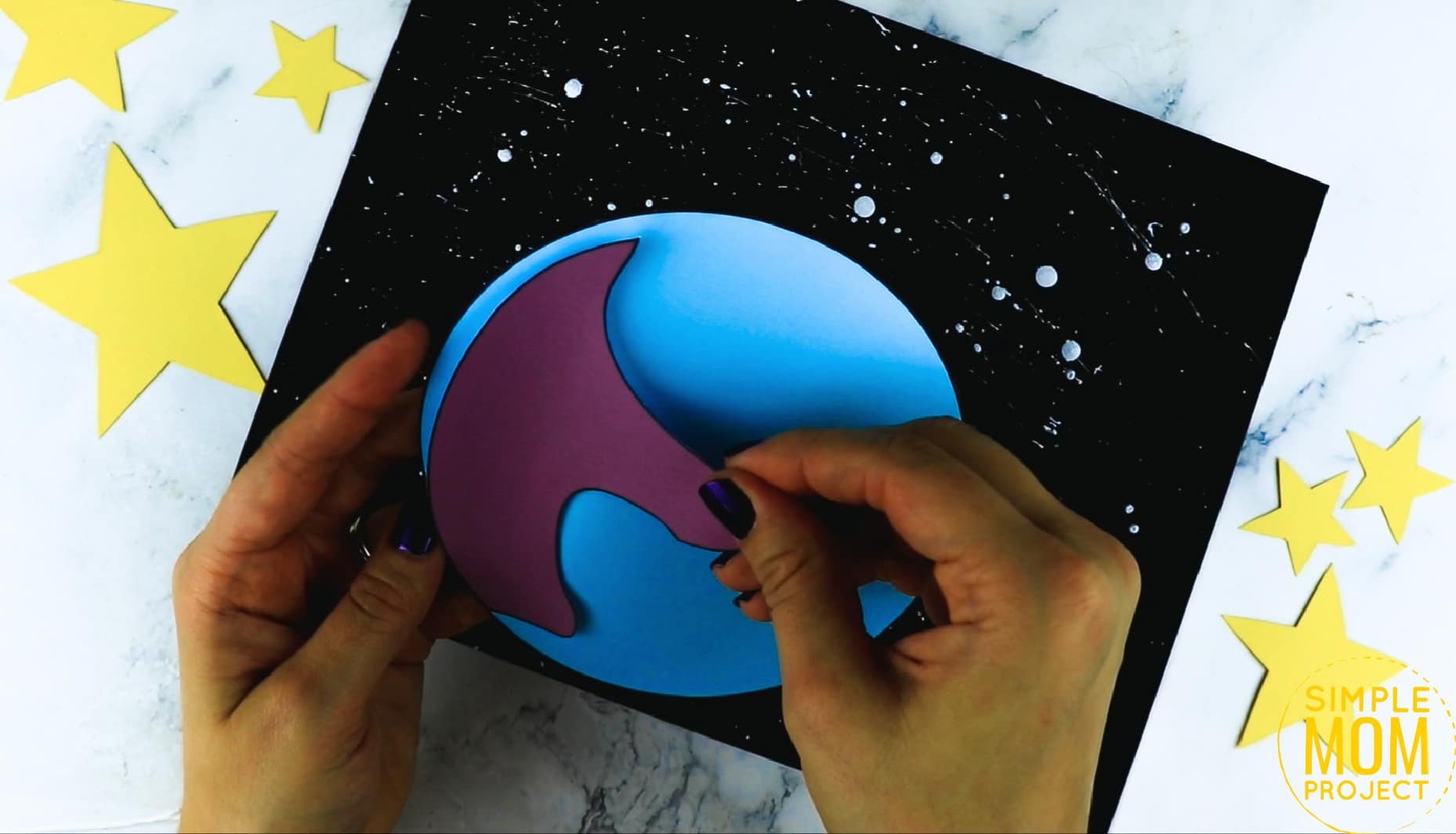 Printable Planet Pluto Craft for Preschoolers, Toddlers and Kindergartners
