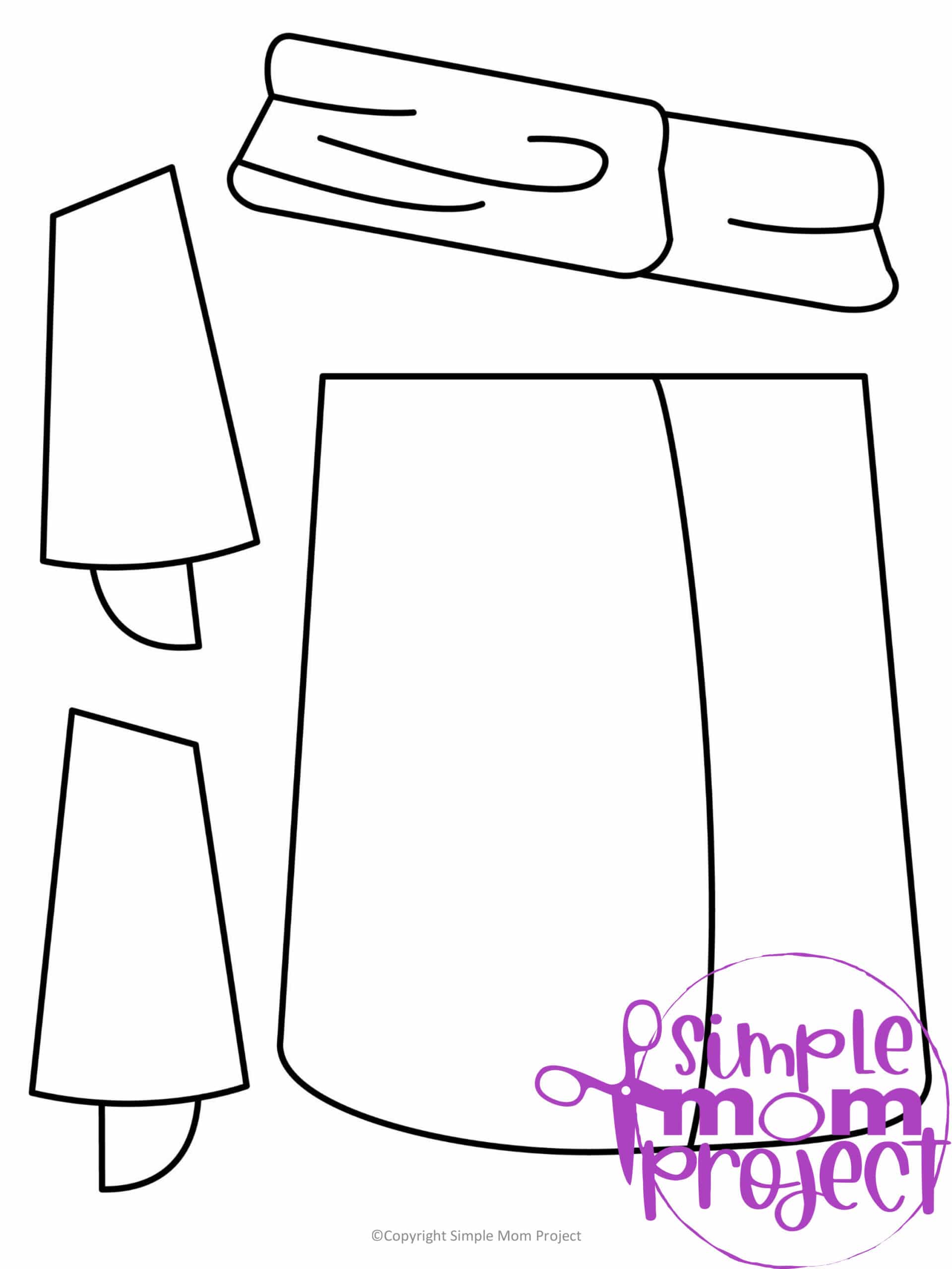 Printable Baby Yoda Paper Bag Star Wars Craft for Kids Preschoolers toddlers