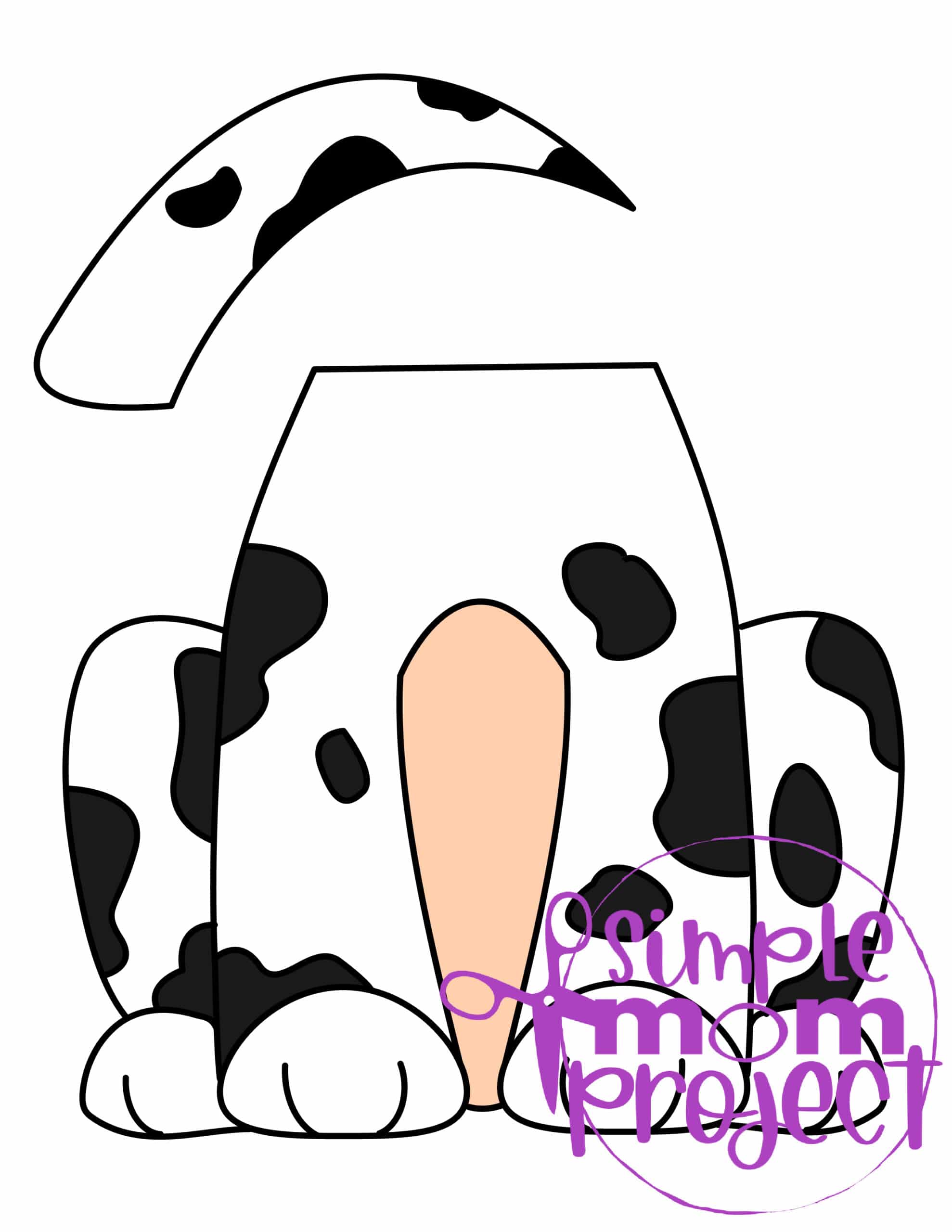 Printable Puppy Dog Dalmatian Paper Bag Puppet Craft for Kids Preschoolers Toddlers and Kindergartners