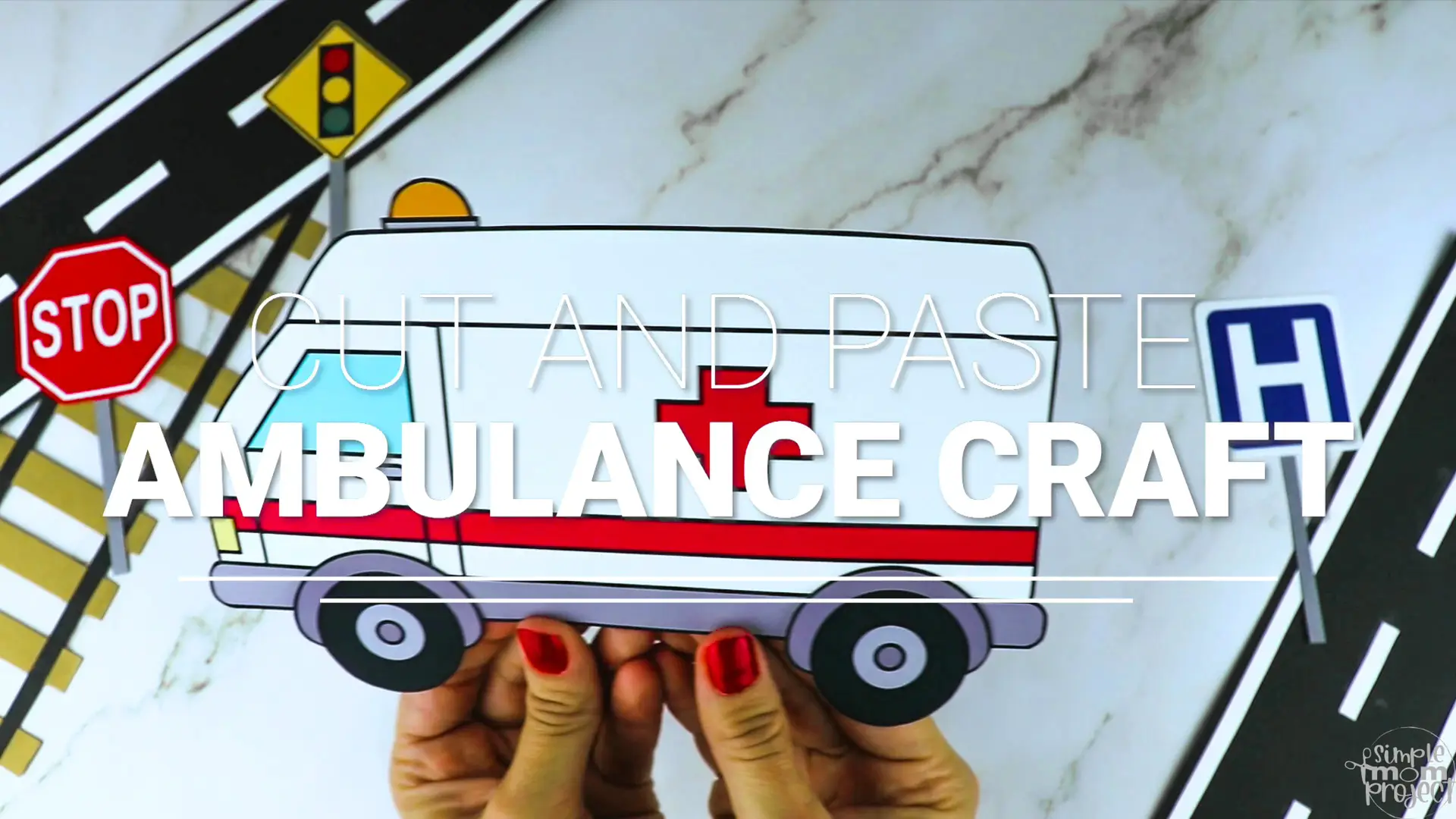 Are you looking for a fun, low prep craft activity for your kids? This printable diy ambulance craft template is suitable for kids of all ages, especially to toddlers, preschoolers and kindergarteners. Make sure to include this printable ambulance template in your lesson plans about vehicles or transportations. Don’t wait any longer, download and print your own ambulance template now!