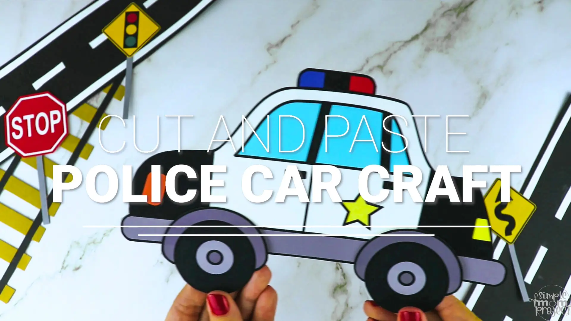 Are you looking for fun craft activities for your toddler, preschool and kindergarten kids? This easy printable police car craft is perfect for children who aspire to be a policeman someday. Our printable police car template is great for children’s parties or imaginative play. Be sure to grab your simple printable police car template today!