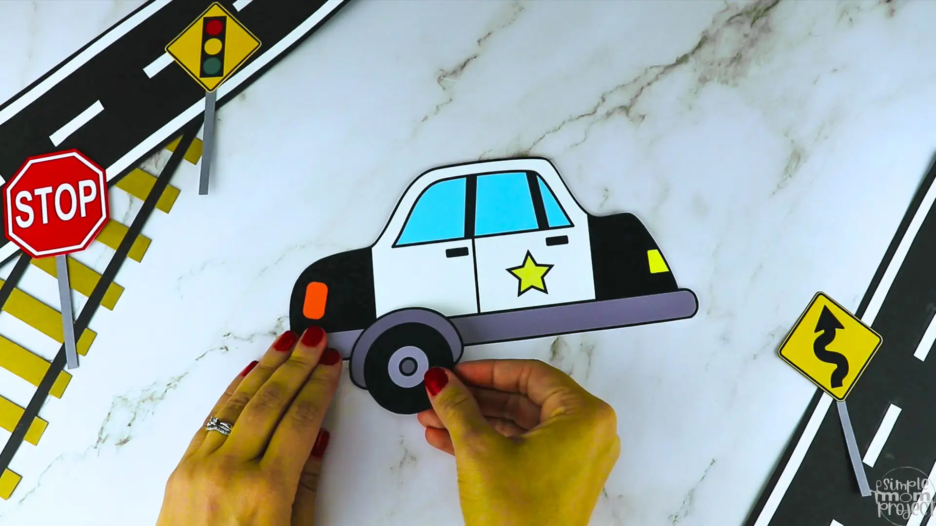 Are you looking for fun craft activities for your toddler, preschool and kindergarten kids? This easy printable police car craft is perfect for children who aspire to be a policeman someday. Our printable police car template is great for children’s parties or imaginative play. Be sure to grab your simple printable police car template today!