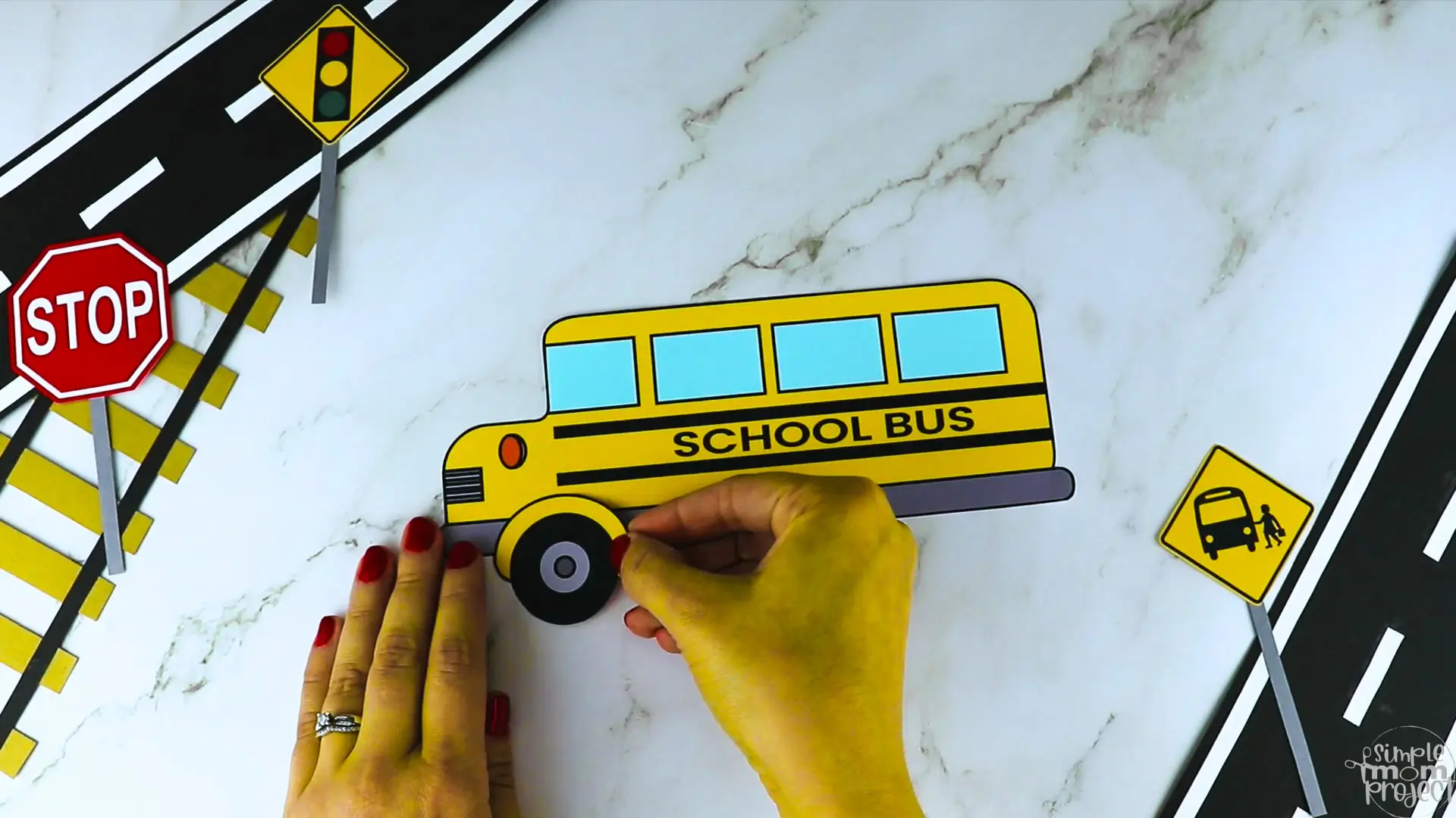 Are you looking for a simple and fun activity for your toddler, preschool and kindergarten kids? Get this printable school bus craft template to keep your little ones occupied for hours. This printable school bus papercraft is great for teaching the letter B or different types of vehicles. Grab your own school bus template today!