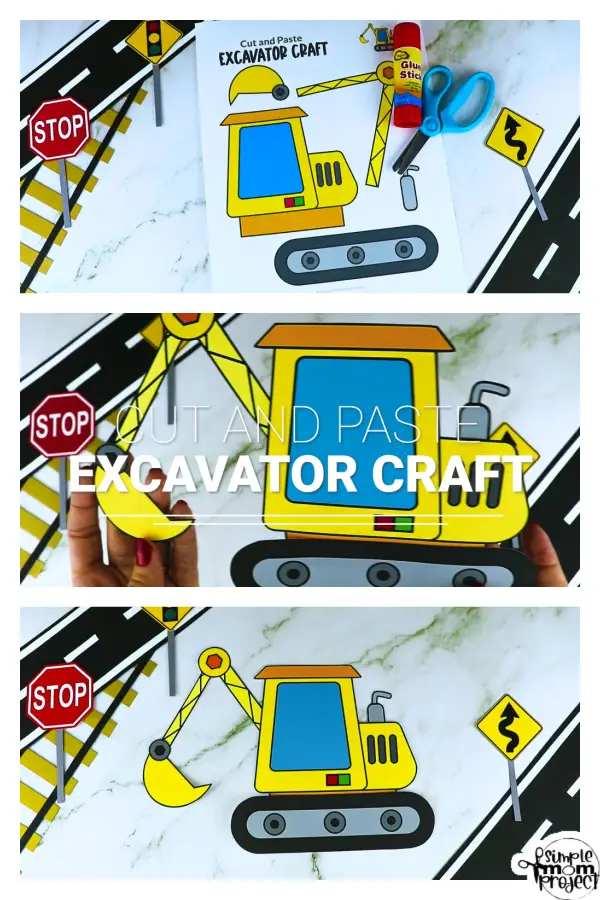 If you’re looking for a quick but fun papercraft activity for your little ones, you’ve come to the right place! This printable excavator craft is the ideal activity for toddlers, preschoolers, kindergarteners and early elementary students. Allow your kids to use their imagination and creativity as they design their own heavy excavator craft to make it stand out. Make sure to grab your printable excavator template today!