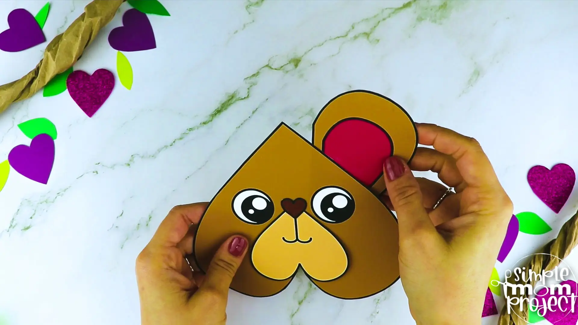 Are you looking for a printable heart shaped bear craft for your toddler, preschool and kindergarten kids? These printable heart bear crafts are great to include in your lesson plans, preschool paper craft projects, diy greeting cards, decorations and puppet shows. Click now to grab your adorable heart bear templates today!