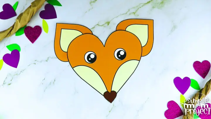 Looking for a simple heart shaped fox craft for your toddler, preschool or kindergarten kids to color and have fun with? This easy printable heart fox craft is simple cut and paste patterns to keep your little ones busy for hours. Turn this printable heart fox template into a variety of useful crafts using a few supplies that you probably already have at home. Click now to grab this printable heart shaped fox template today!
