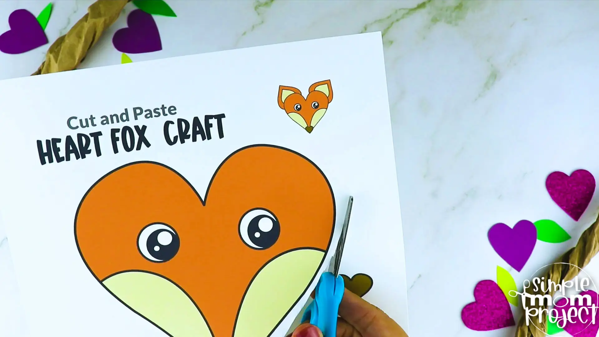 Looking for a simple heart shaped fox craft for your toddler, preschool or kindergarten kids to color and have fun with? This easy printable heart fox craft is simple cut and paste patterns to keep your little ones busy for hours. Turn this printable heart fox template into a variety of useful crafts using a few supplies that you probably already have at home. Click now to grab this printable heart shaped fox template today!
