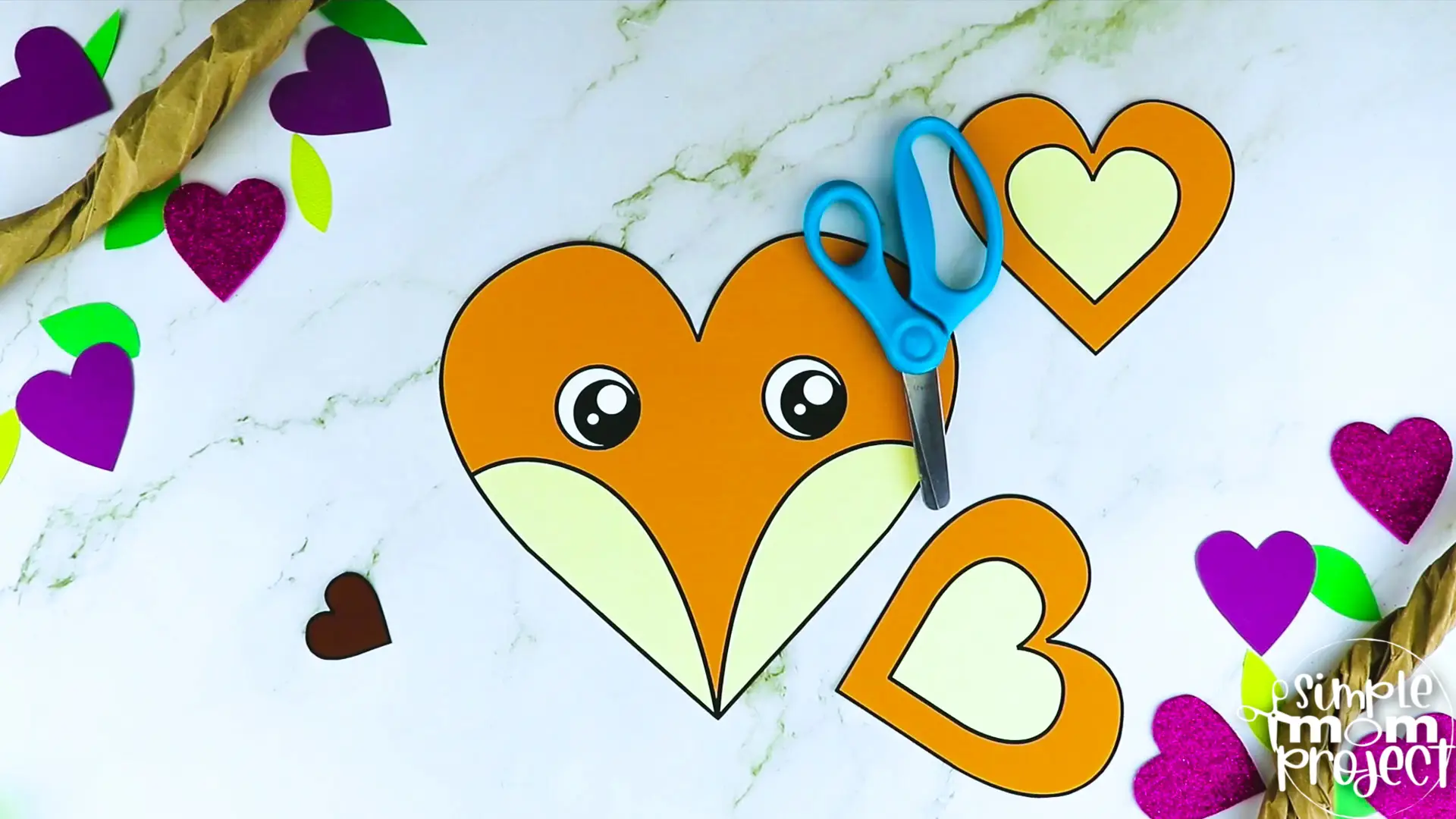 Looking for a simple heart shaped fox craft for your toddler, preschool or kindergarten kids to color and have fun with? This easy printable heart fox craft is simple cut and paste patterns to keep your little ones busy for hours. Turn this printable heart fox template into a variety of useful crafts using a few supplies that you probably already have at home. Click now to grab this printable heart shaped fox template today!