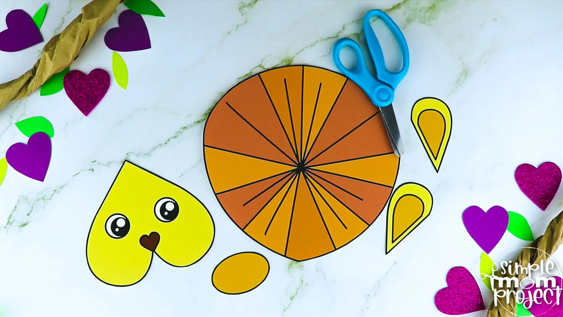 Looking for a fun and creative way to teach the letter L to your toddler, preschool and kindergarten kids? This printable heart lion craft will make it easy for you! It is perfect for coloring and cutting practice while you watch The Lion King. Use this printable heart shaped lion craft template in a variety of useful craft ideas that kids can play with for hours. Grab your own printable heart lion template today!