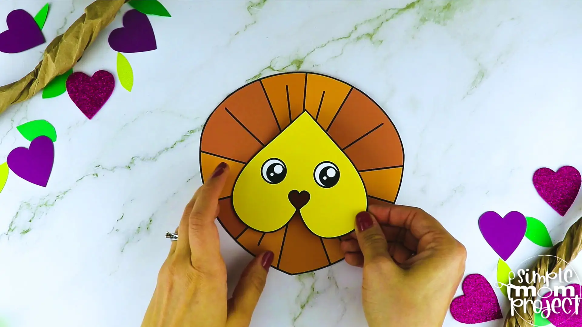 Looking for a fun and creative way to teach the letter L to your toddler, preschool and kindergarten kids? This printable heart lion craft will make it easy for you! It is perfect for coloring and cutting practice while you watch The Lion King. Use this printable heart shaped lion craft template in a variety of useful craft ideas that kids can play with for hours. Grab your own printable heart lion template today!