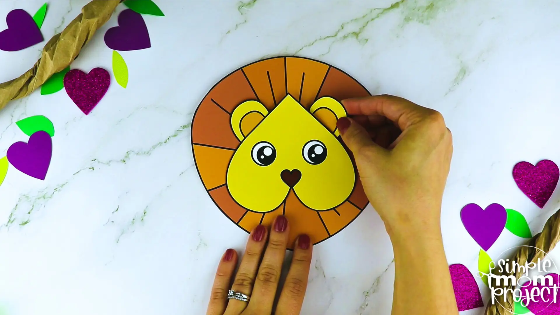 Looking for a fun and creative way to teach the letter L to your toddler, preschool and kindergarten kids? This printable heart lion craft will make it easy for you! It is perfect for coloring and cutting practice while you watch The Lion King. Use this printable heart shaped lion craft template in a variety of useful craft ideas that kids can play with for hours. Grab your own printable heart lion template today!